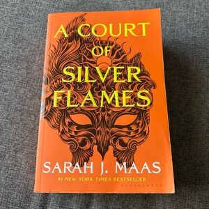 A Court of Silver Flames by Sarah J. Maas (paperback)